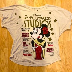 Hollywood studios Minnie Mouse starlet blouse